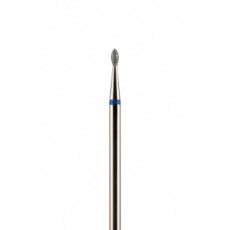 Фреза алмазная почковидная синяя средняя зернистость 1,8 мм (018) почка